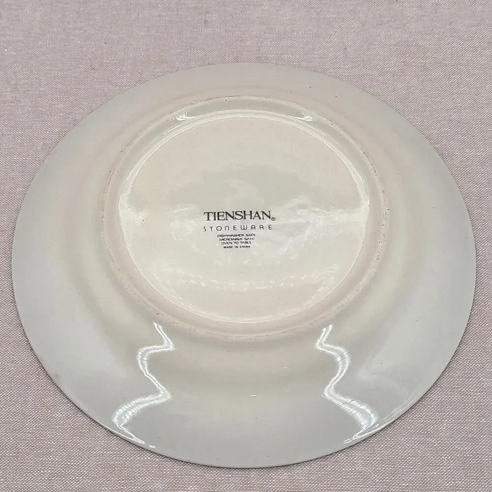 Vintage Tienshan Country Bear Stoneware Dinnerware Set – 3 piece Place Setting